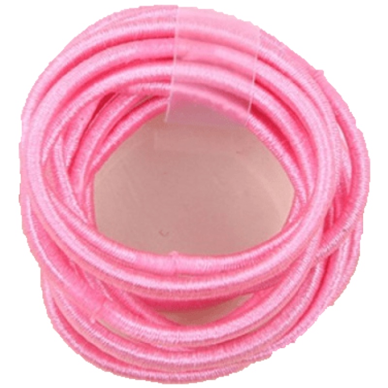 权夫人儿童头小号彩色不伤扎头头绳小女孩压圈绳橡皮筋