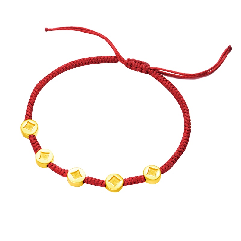 周大福(CHOW TAI FOOK)R21371金手链/脚链