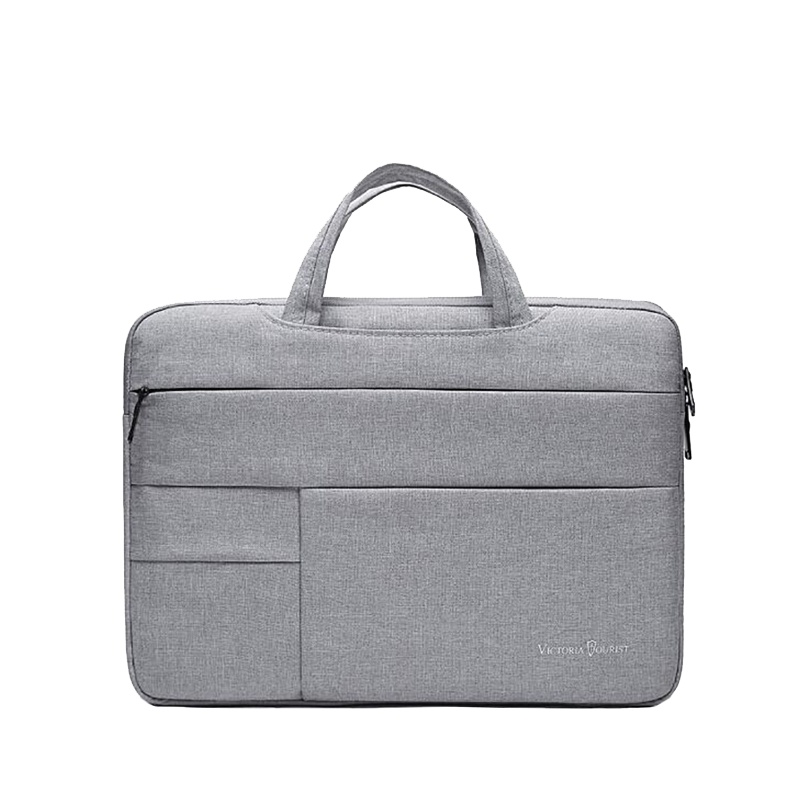 维多利亚旅行者(VICTORIATOURIST)V7018(灰色)都市轻简手提电脑数码包 14英寸