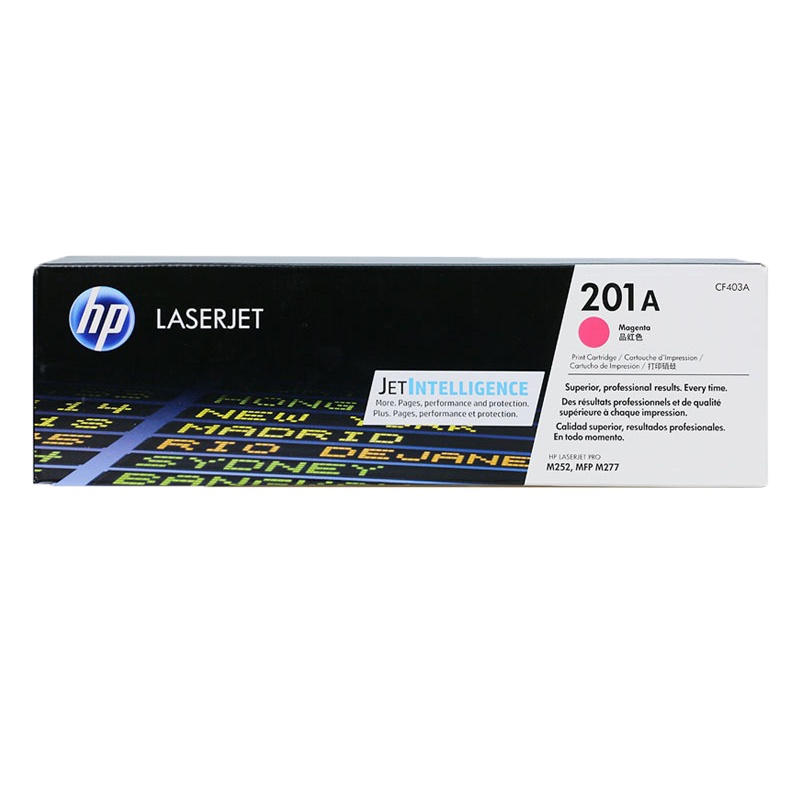 惠普 CF403A 硒鼓 1400页 品红色(适用Color LaserJet Pro M252/ MFP M277系列