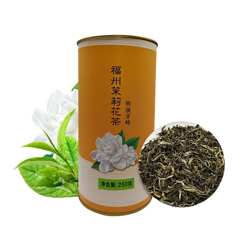 鼎寿 茉莉花茶 福州茉莉花 明前芽峰 250g/罐