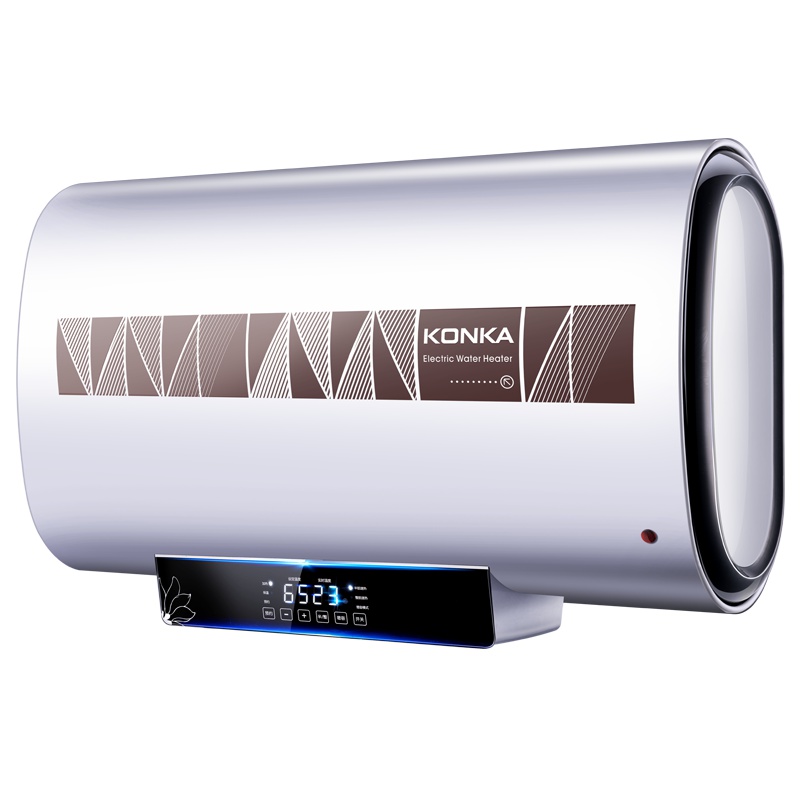 康佳(KONKA) 扁桶型储水式电热水器 遥控触摸屏 速热节能恒温 家用大容量 40升 3000瓦 DSZF-KW18