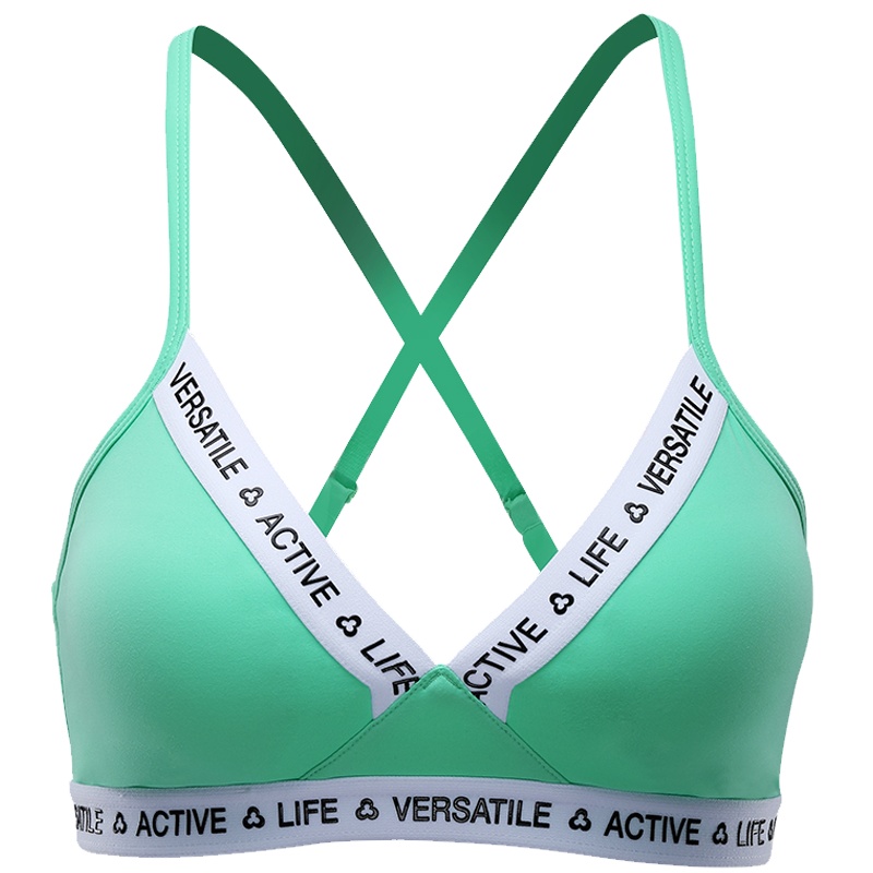 TITIKAACTIVE织带系列瑜伽服内衣运动字母性感健身文胸女952B10142