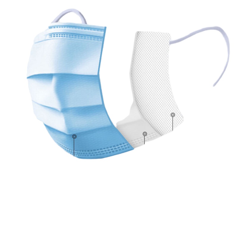 天康医用口部防护罩50个装