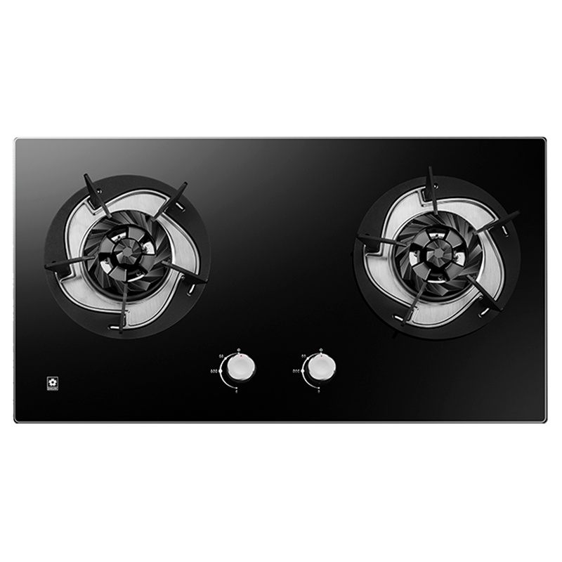 [门店同款]樱花(SAKURA)燃气灶一级能效节能5.0KW灶台嵌两用双灶防爆灶具JZT-Y9204天然气