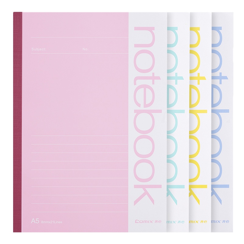 齐心 C4521 青春系列无线装订本 A5 40张