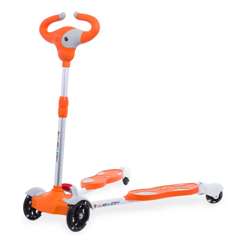 英国BABYJOEY 儿童滑板车 滑滑车 剪刀车宝宝摇摆车小孩四轮踏板车