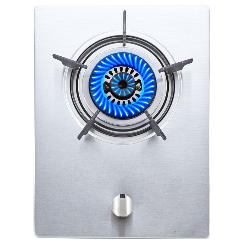 韩宝(HANBAO)台嵌两用煤气灶具 DSGD02煤气单炉 燃气灶 煤气灶液化气 不锈钢面板