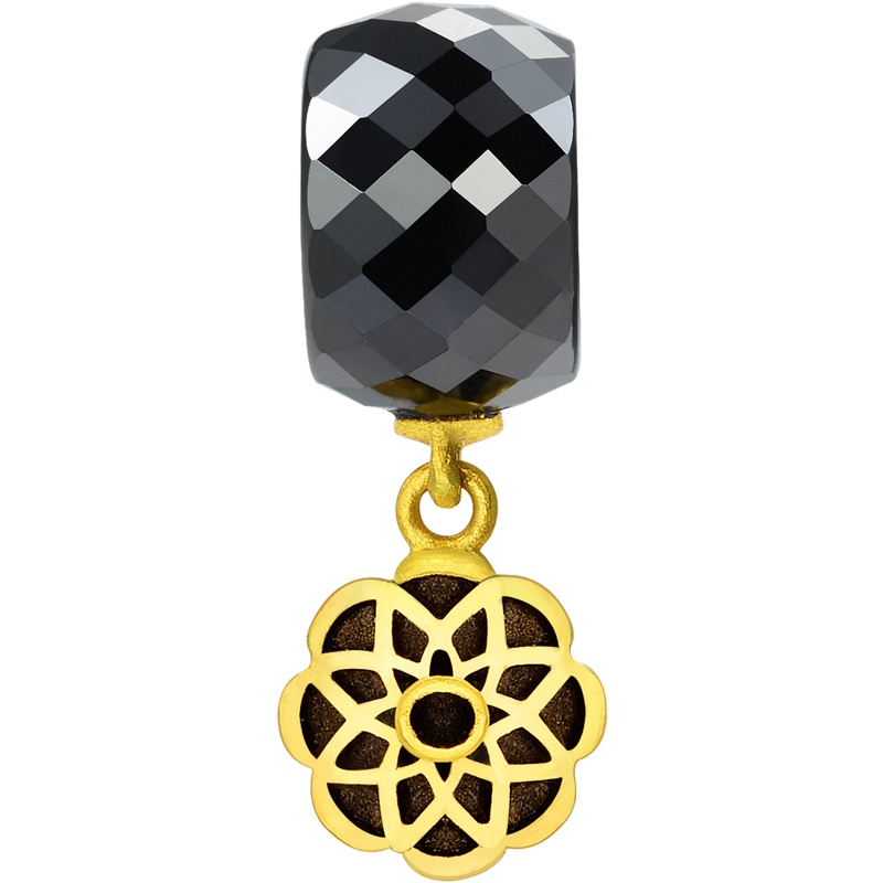 周生生(CHOW SANG SANG)金足金Charme禅系列曼陀罗转运珠金手链 定价