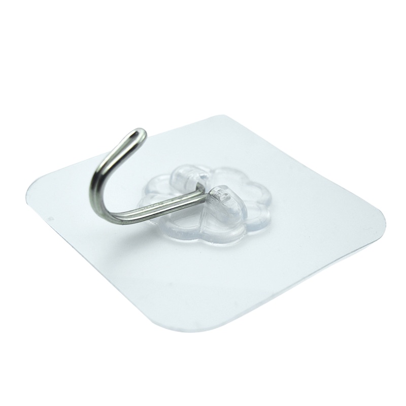 remax 挂钩强力粘胶贴 墙壁壁挂承重吸盘厨房挂勾无痕粘贴门后免打孔粘钩 HK-1102K 50个