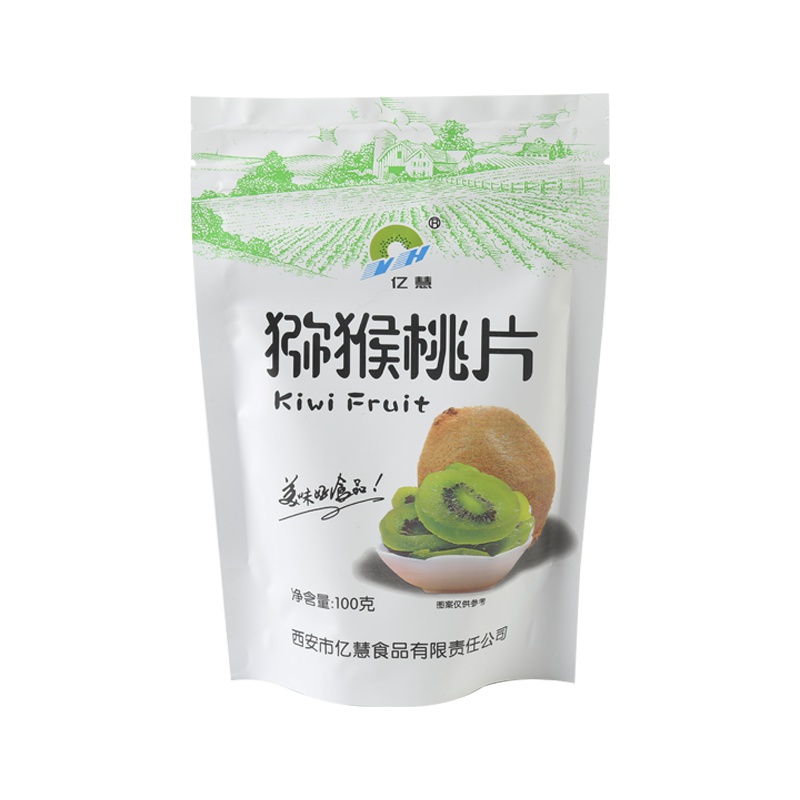 亿慧猕猴桃片100g/袋水果干猕猴桃干果干果脯零食小吃办公室袋装食品