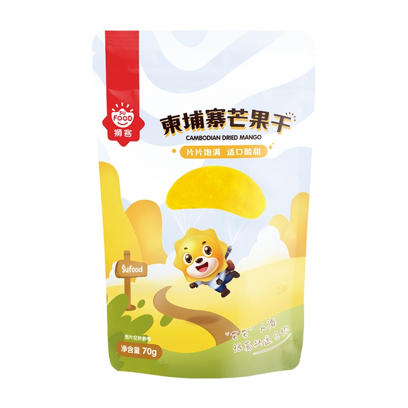 狮客[苏宁自主品牌]柬埔寨芒果干70g