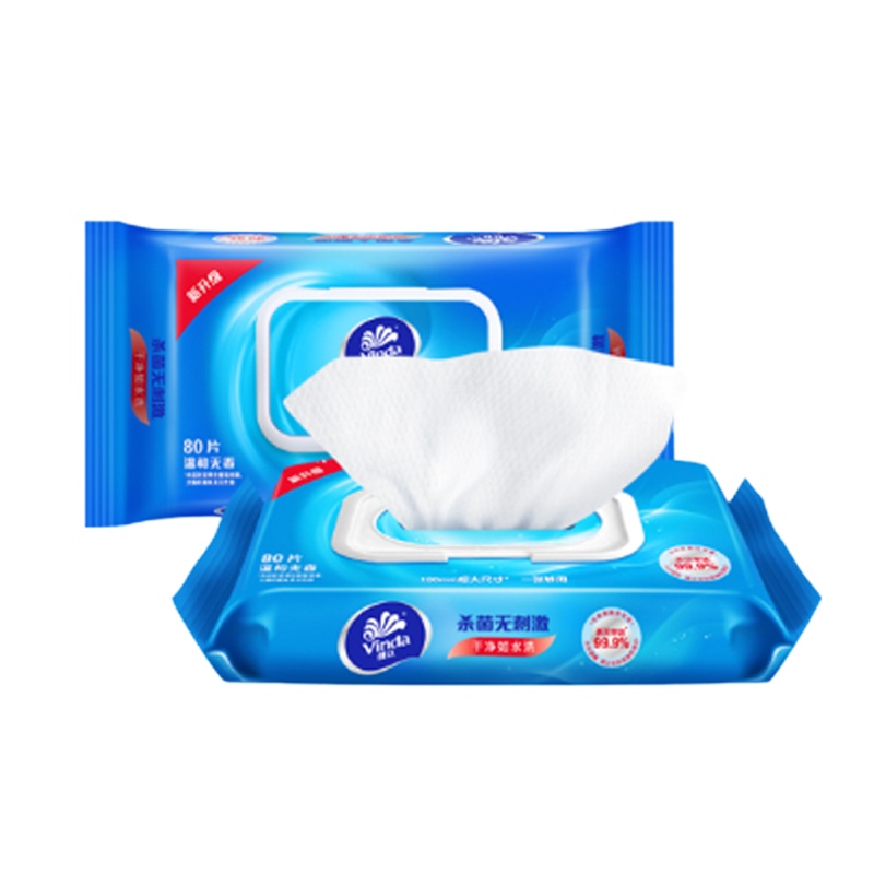 维达杀菌湿巾 80片装