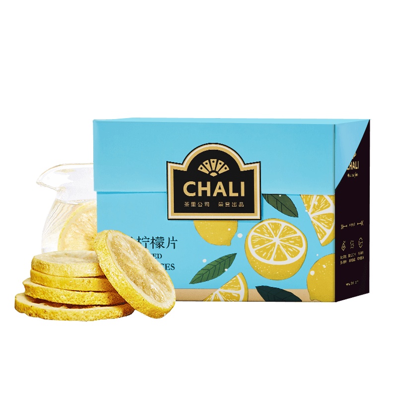 茶里(ChaLi)柠檬片 冻干蜂蜜柠檬片泡水独立包装水果茶60g