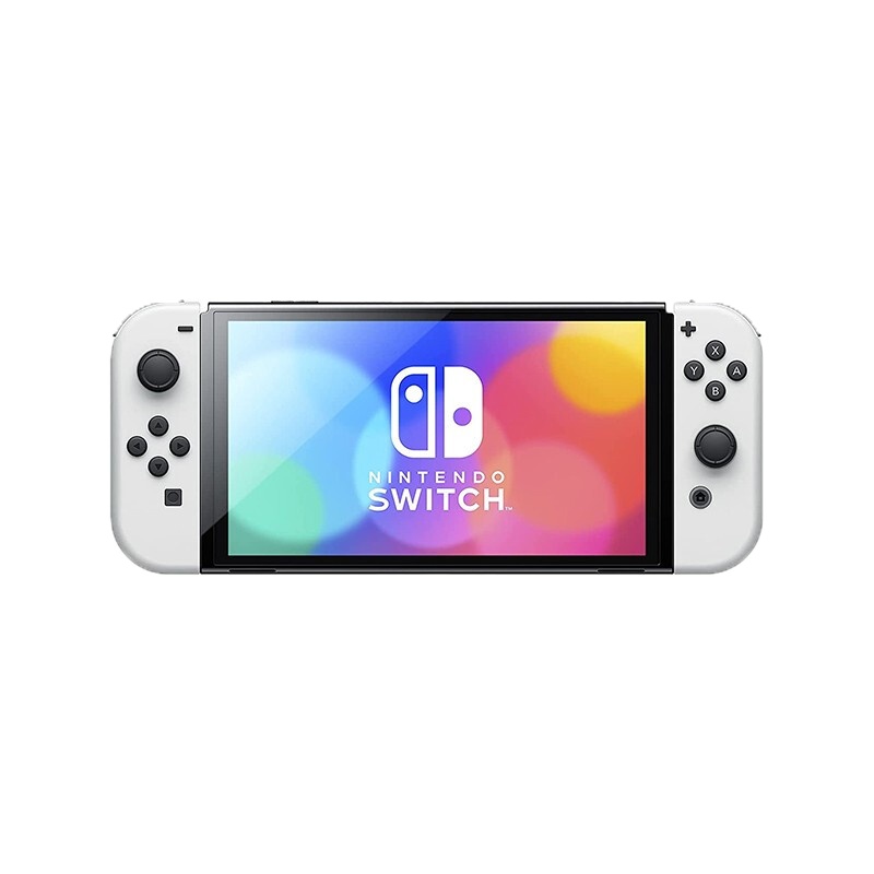 任天堂 switch OLED港版游戏机 白色 Ns续航加强版 OLED主机