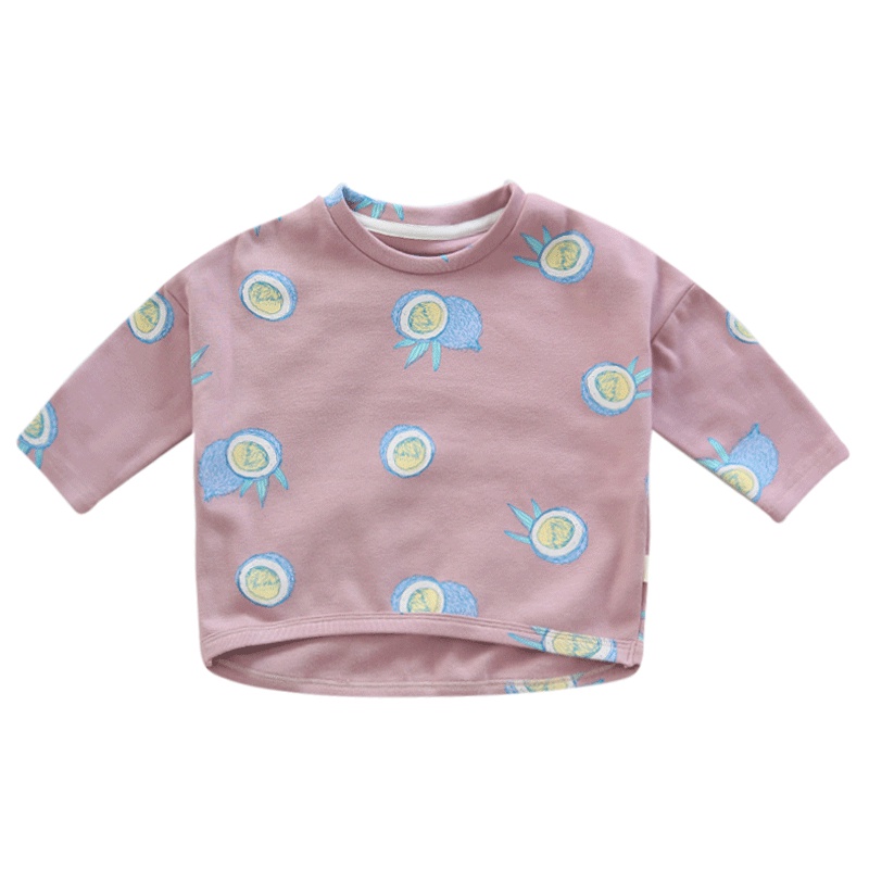 宝宝长袖T恤儿童秋装上衣男童卫衣女童韩版打底衫棉2019新款童装