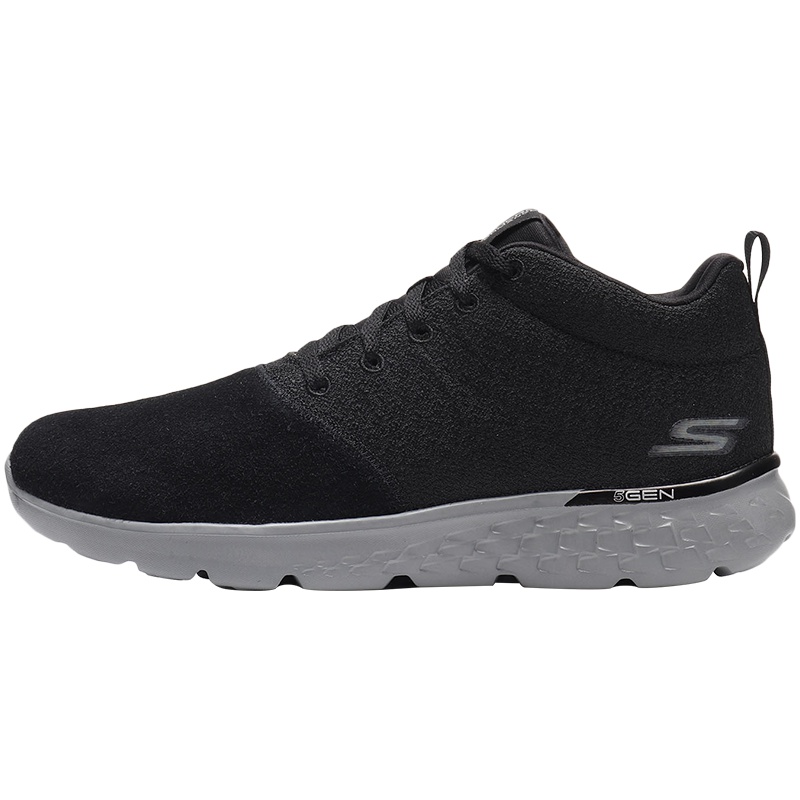 斯凯奇男鞋跑步鞋GO RUN 400舒适时尚休闲运动鞋54360/N VW 55296/BKGY黑色+灰色