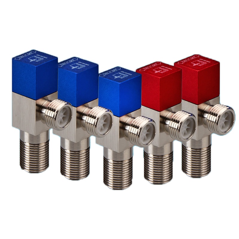 潜水艇(submarine)角阀铜冷热水三角阀热水器水龙头八字止水阀门分水阀开关