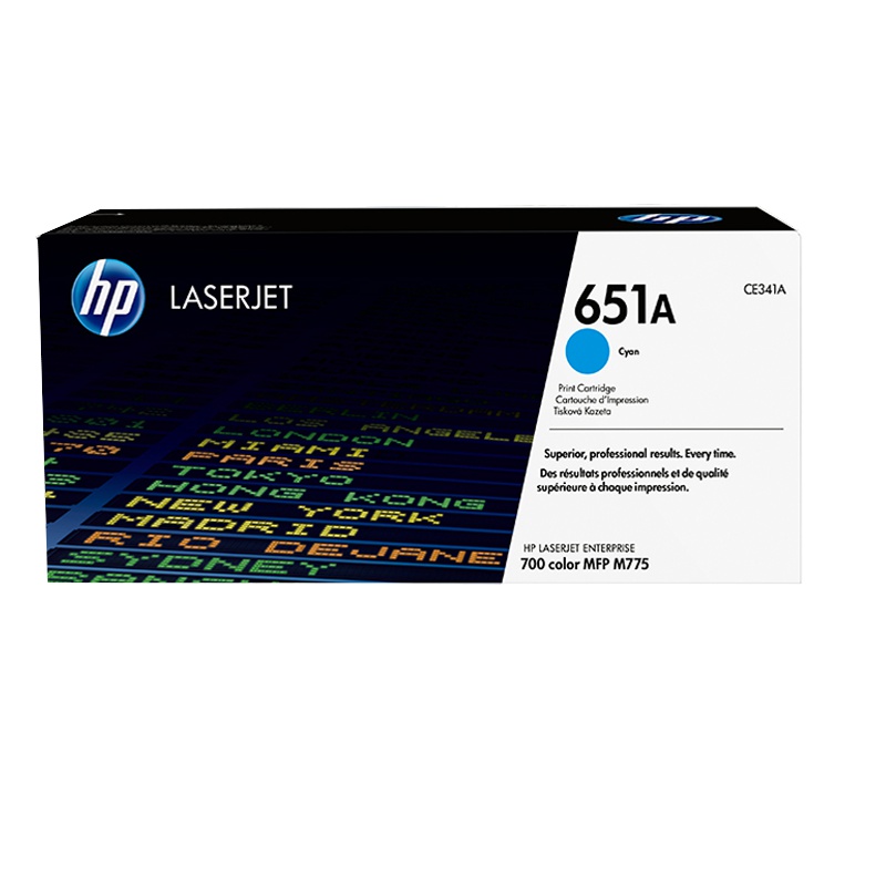 原装惠普 CE341A 硒鼓 HP651A 蓝色硒鼓 适用M775dn M775f M775z打印一体机