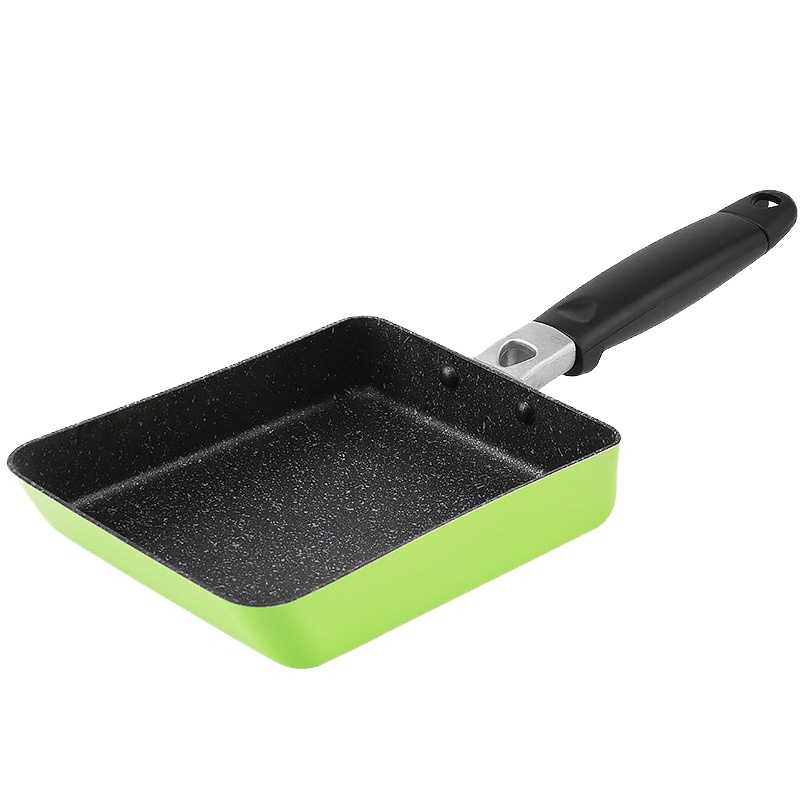 炊大皇(COOKER KING ) 平底锅 J16J3 方形小煎锅日式玉子烧 不糊煎饼煎饺煎蛋 电磁炉燃气煤气灶明火