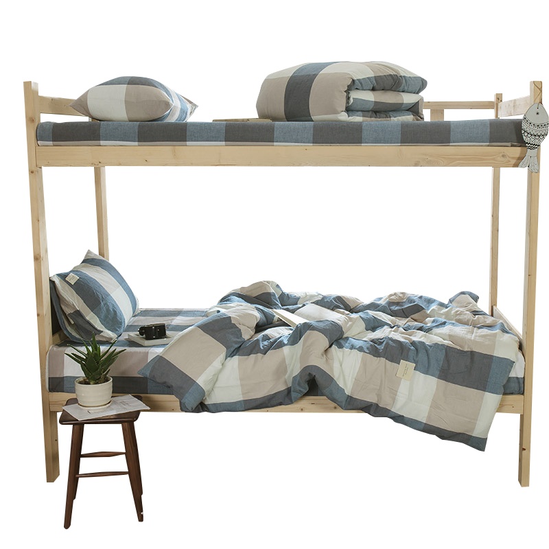 婵思 安迪系列全棉色织水洗棉单被套