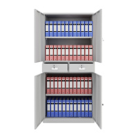 企购优品 永立文件柜铁皮柜子档案柜储物柜办公柜资料柜