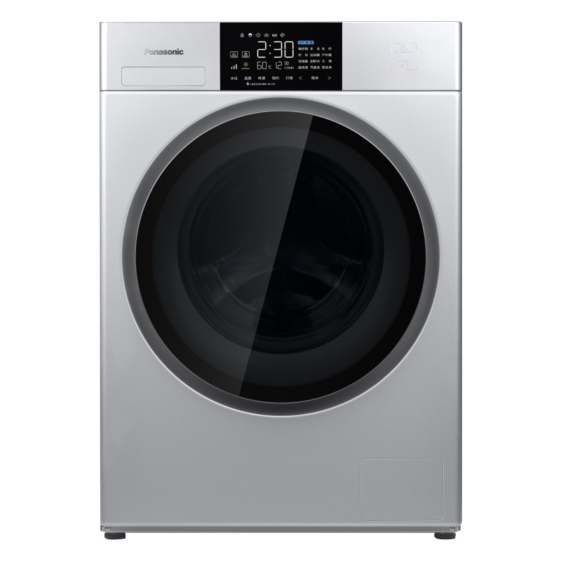 松下（Panasonic）XQG100-E155 10公斤95℃高温洗涤抗菌滚筒洗衣机