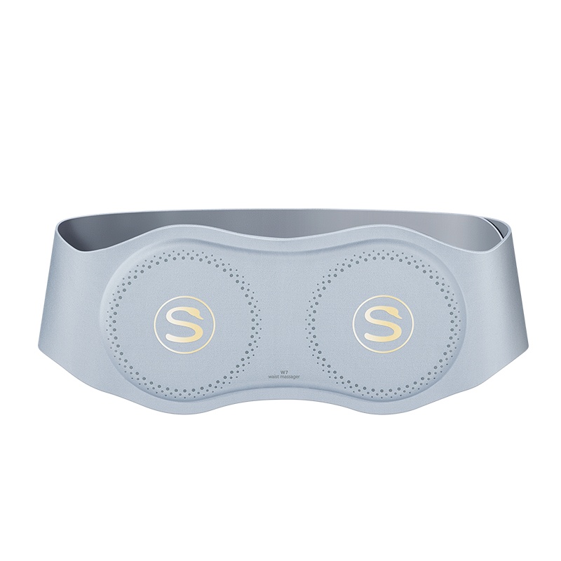生日礼物 SKG腰部按摩器 W7智能按摩腰带腰部按摩仪暖腹热敷舒缓腰部背部酸胀按摩仪护腰椎带