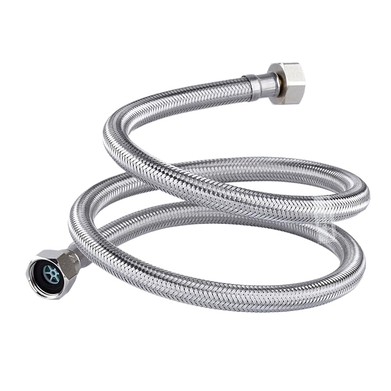 萃姿尔(TRESOR)水管/面盆龙头上水软管/100CM不锈钢冷热通用单条