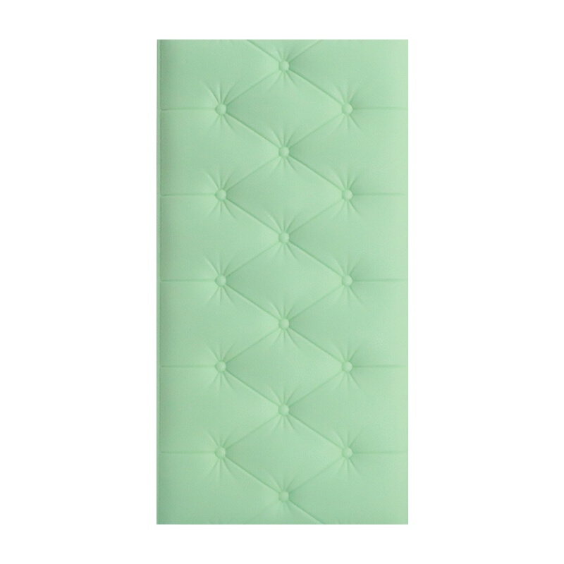 墨斗鱼防撞墙贴软包白色7222 防撞软包墙围自粘榻榻米3D立体墙贴靠床头卧室墙面软垫防水加厚护墙板30*60cm