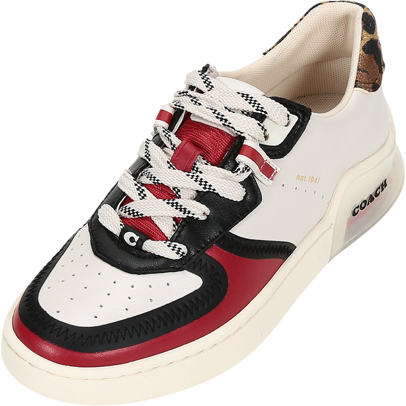 COACH 蔻驰 女士 专柜款皮革系带休闲运动鞋板鞋 G5503