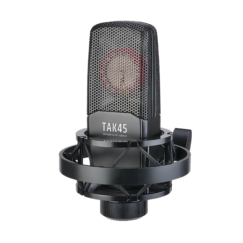 得胜 TAK-45 34mm大振膜电容麦克风 直播K歌录音专用 心型指向高灵敏度拾音