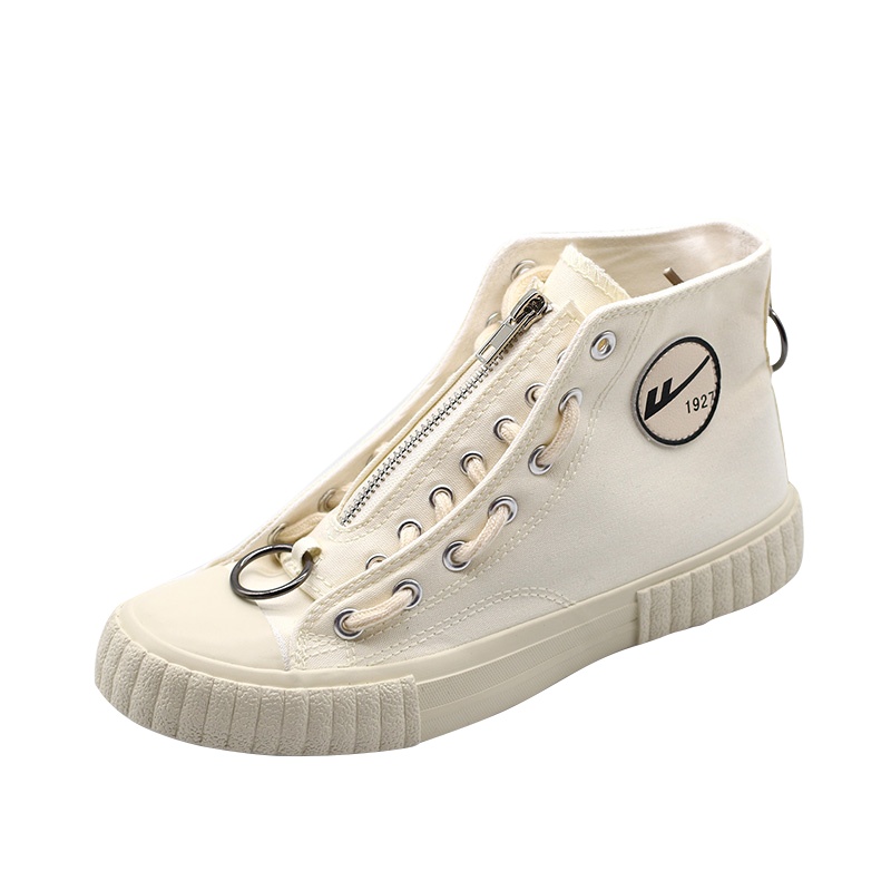 回力(Warrior)百搭新款帆布鞋高帮情侣鞋板鞋学生ins潮女鞋子