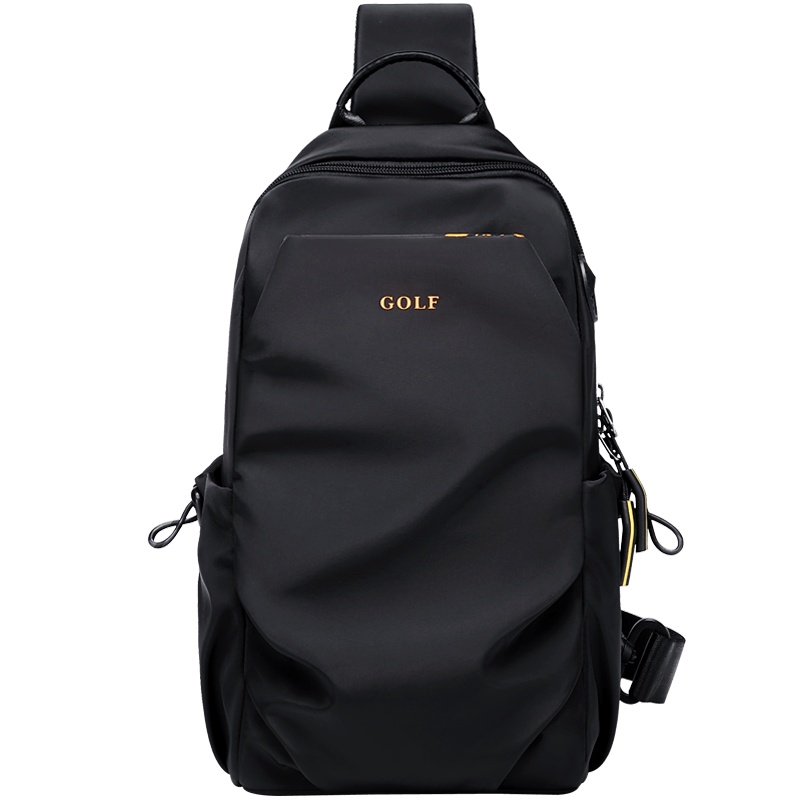 高尔夫GOLF胸包男时尚百搭斜挎包包男休闲外出大容量单肩包男包