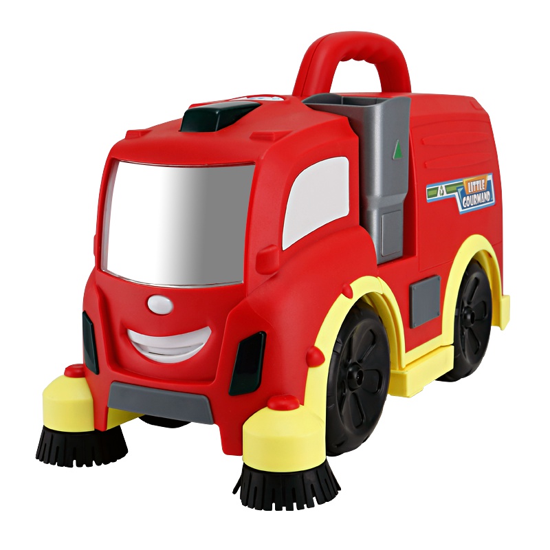 星辉(Rastar)儿童环保清洁遥控汽车小孩电动音乐遥控车模型玩具礼盒模型63700红色