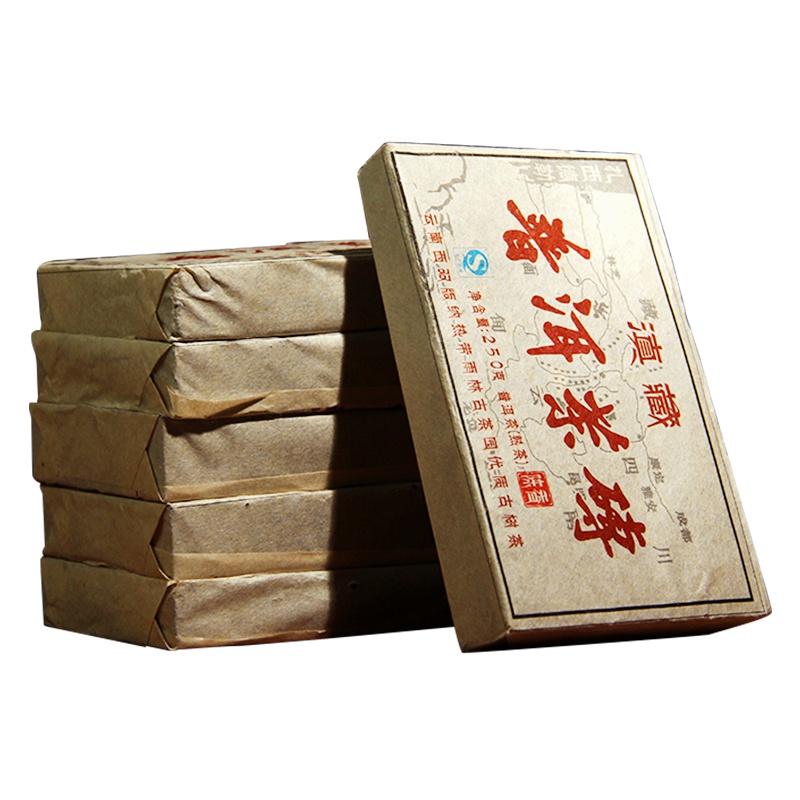 云南普洱茶熟茶滇藏茶砖250克*4片 普洱茶熟茶茶砖茶叶