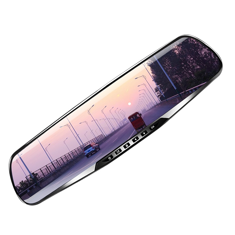 丁威特行车记录仪前后双录高清夜视360度全景倒车影像24小时监控[按键版双镜头+32G卡]