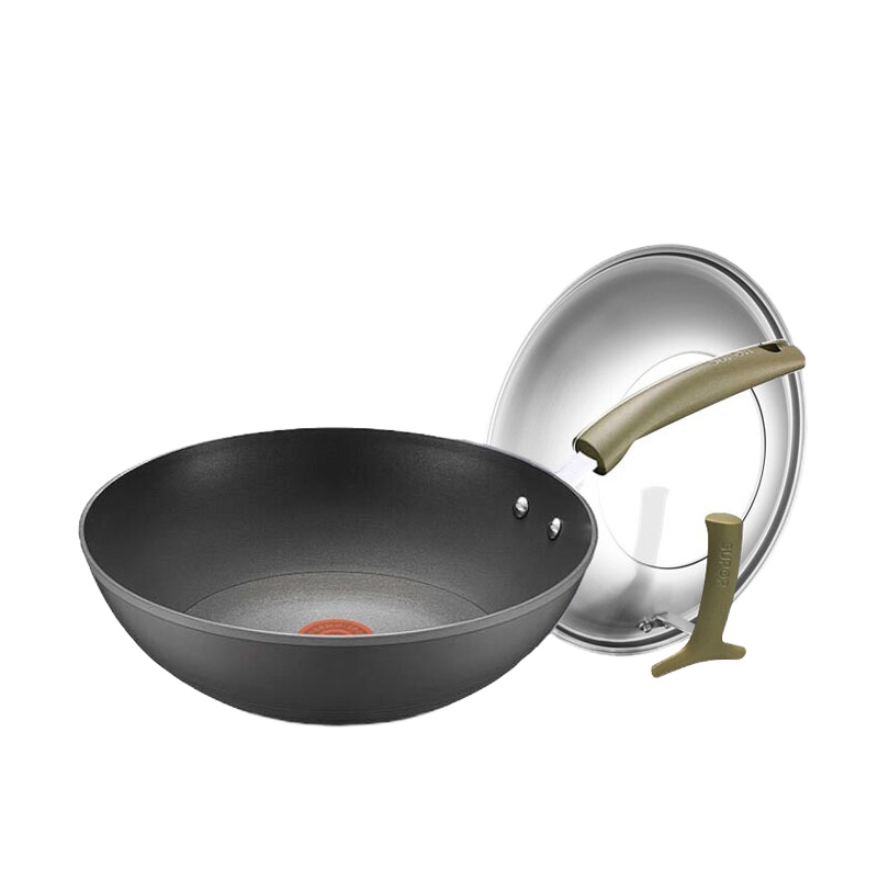 苏泊尔火红点钛耐磨无油烟不粘炒锅PC30H11