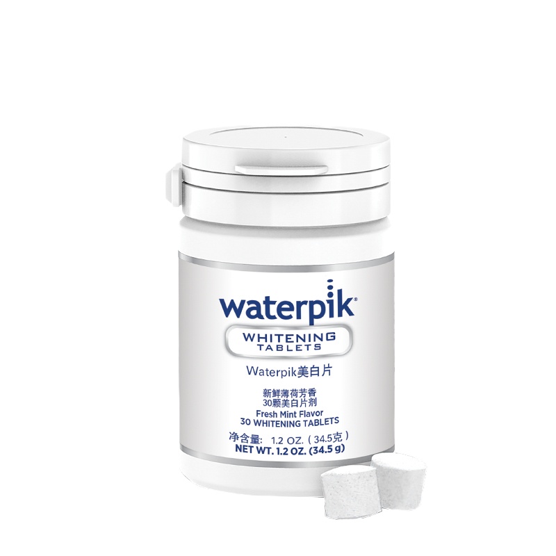 洁碧(Waterpik)美白片WT-30EC 30粒装(仅适用于WF-05EC/GT5-1机型)