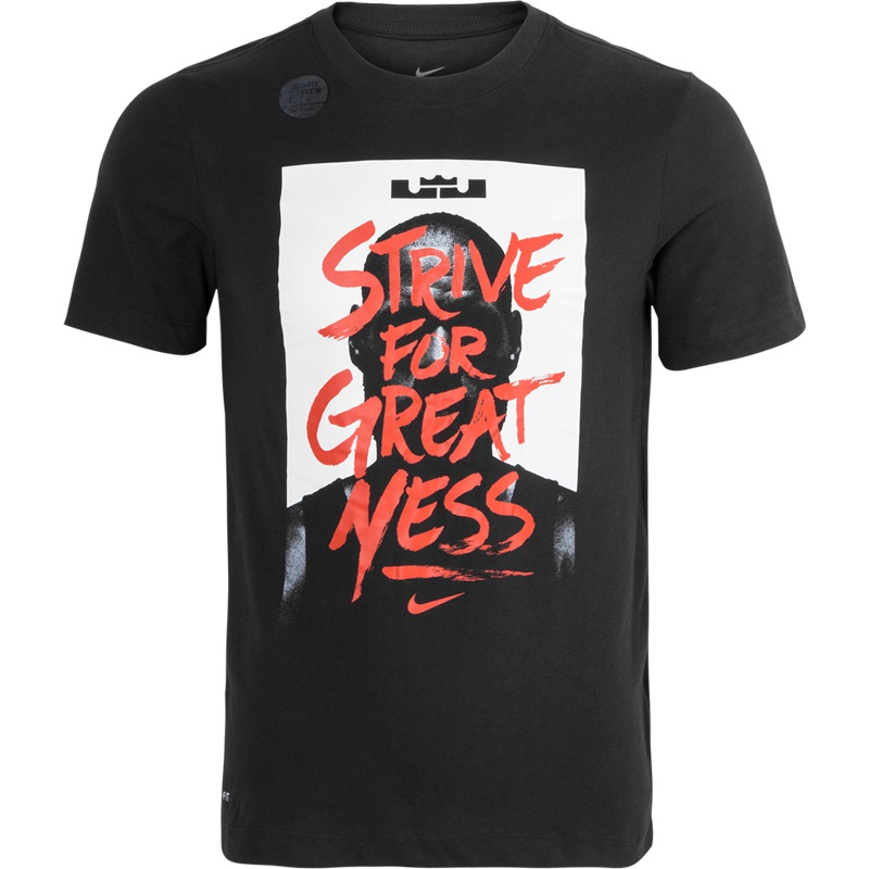 NIKE耐克 2019夏季新款 詹姆斯运动篮球T恤 透气舒适字母短袖上衣 BQ3625