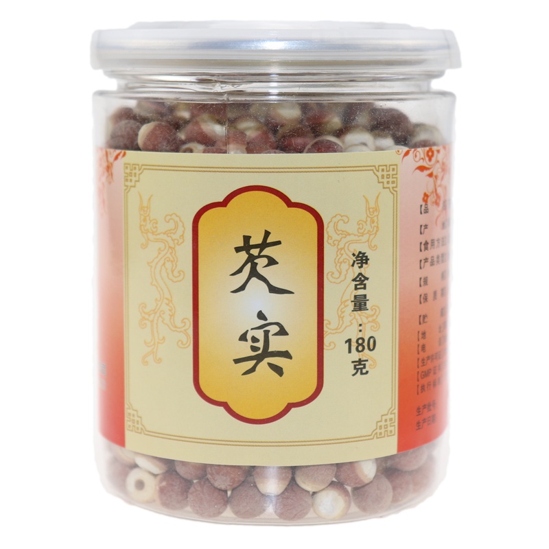 [苏宁配送] 滋宁 芡实 正宗红皮芡实鸡米头180克/瓶 肇庆特产 瓶装 粒粒手工挑选 粉性十足