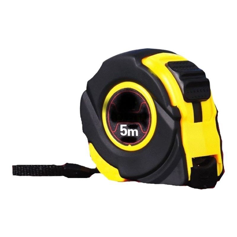 广韩 5米 卷尺 耐磨包胶卷尺 多功能钢卷尺高精度