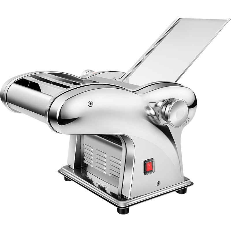 俊厨不锈钢压面机家用电动全自动面条机器多功能厨具小型切面机饺子皮馄饨皮机制面机擀面皮机揉面机挂面机宽窄圆面条机轧面机器