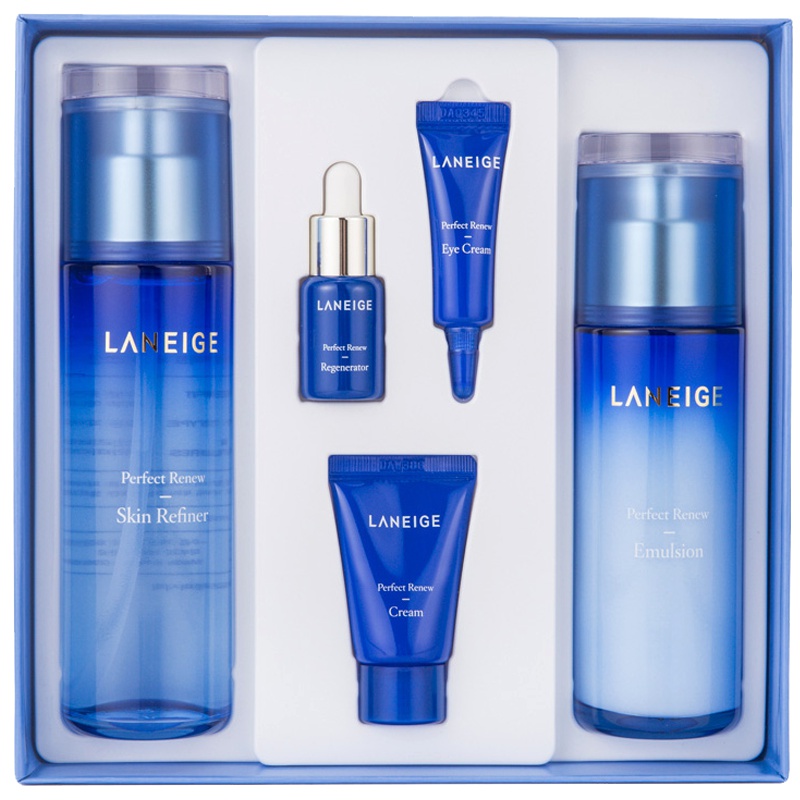 兰芝(Laneige)水库凝肌水乳两件套盒(清爽型)面部护肤套装礼盒 补水保湿