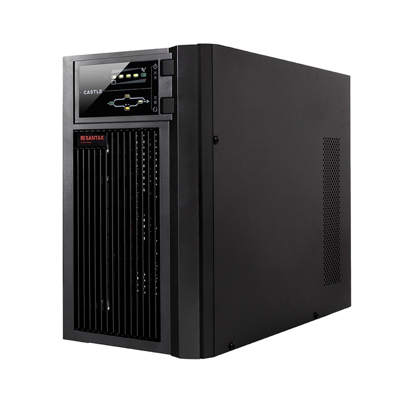 山特UPS不间断电源 C3KS 3KVA /2400W 后备延时2小时 外接8节12V65AH电池组 在线式电源
