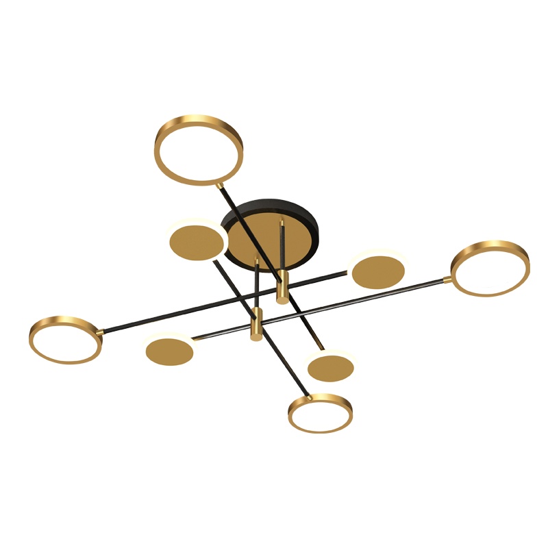 环森照明 LED北欧吊灯灯具吸顶套餐现代简约创意款家用大气客厅灯卧室书房灯北欧个性灯饰