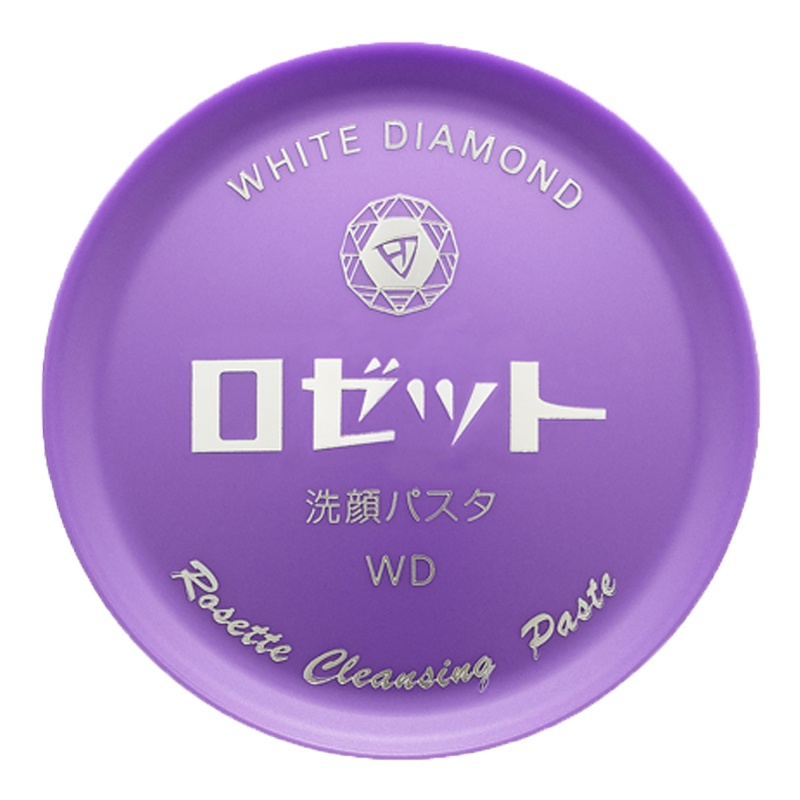 ROSETTE 露姬婷 诗留美屋 提亮按压式洁面膏 90克 紫色 洗面奶 90克/盒 洁面霜 洁面膏 日本原装进口