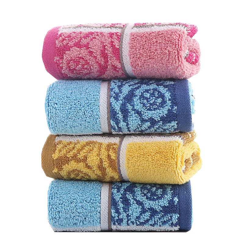 洁丽雅8607 纯棉强吸水特柔无捻全棉方巾 37*34(单位:件)