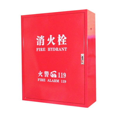 汉诺鑫威消火栓箱消防箱消防水带卷盘全套消防器材放置柜消防设备厂家直销800*650*240新国标铁门