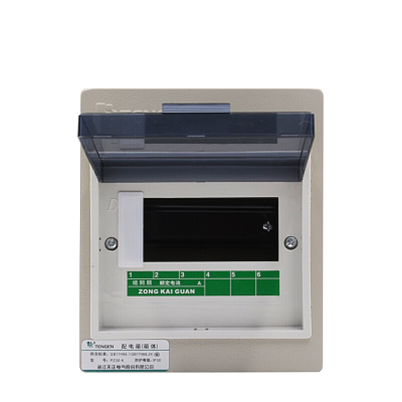 天正电气(TENGEN) PZ30-6 明装 06060071583 配电箱